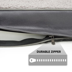 Sunheir funda cama perro con cremallera: instalación rápida y ajuste seguro.