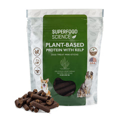 Superfood Science Friandises chien hypoallergéniques emballage pratique pour récompenser lors de l'entraînement.