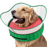 Supet collar donut inflable para perro, evita lamer heridas de forma suave
