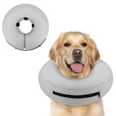 Supet collar rosquilla para perro en recuperación postoperatoria, evita lamEr heridas.