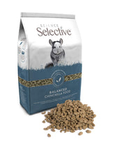 SupremePetfoods Science Selective Chinchilla, bolsa 1,5 kg, alimento equilibrado para chinchillas.