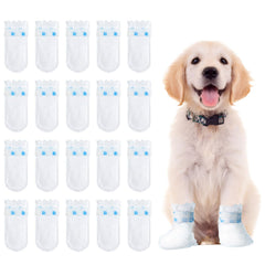 Botas desechables Suxgumoe para patitas de perro, protección para caminatas al aire libre.
