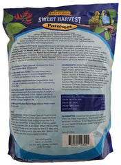 Sweet Harvest, mezcla natural para periquitos, enriquecida con vitaminas para plumaje saludable.