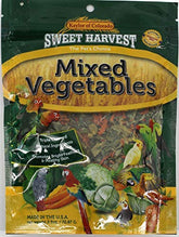 Sweet Harvest mezcla de vegetales en bolsa de 2.5 oz, snack colorido para aves