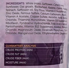 Sweet Harvest primer plano de semillas, vista cercana, para destacar frescura y calidad.