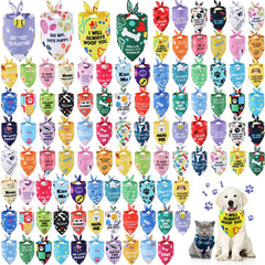 Sweetude pañuelos para perros, enfoque en cuadros variados y cambios de look diarios.