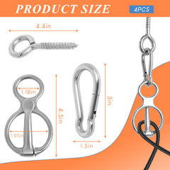 Swess broches para caballo, fijación fiable de accesorios durante entrenamientos