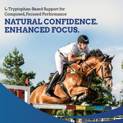 SynNutra Equine TryChill: envase abierto mostrando la presentación para almacenamiento.