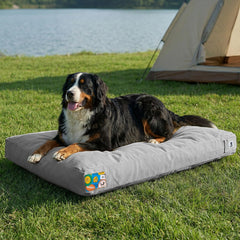 Cama Sytopia para perros con lona resistente, ideal para exterior