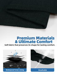 Funda impermeable con barrera interior de la cama Sytopia