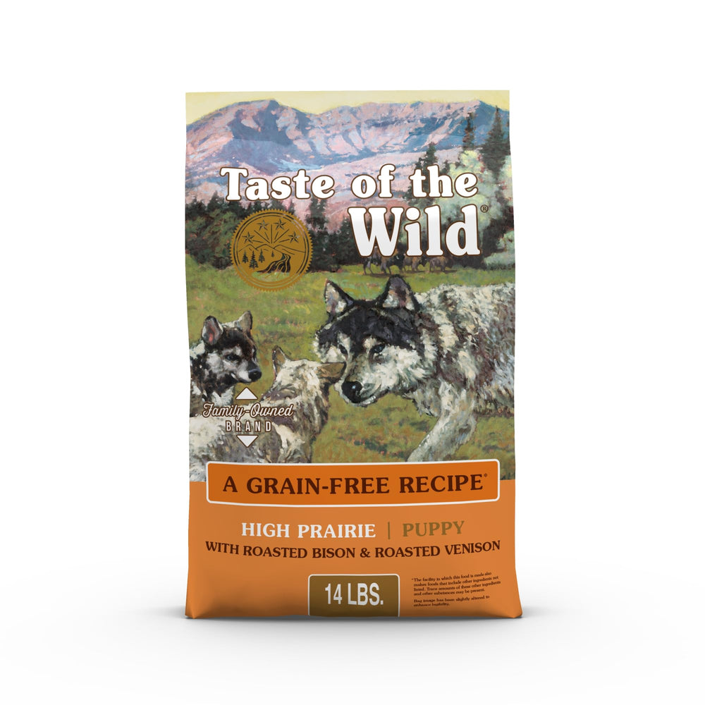 Taste of the Wild High Prairie para cachorro, alimento seco con bisonte y venado, proteína principal