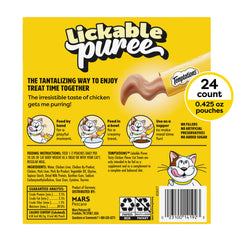 Temptations poulet purée crémeuse dans le tube 03 pour chat