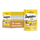 Temptations gatas empaque sellado para conservar la frescura de las golosinas.