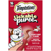Purée cremosa de Temptations en tubo para consentir a tu gato.