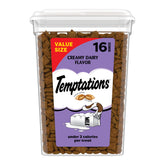 Temptations tubo guardado: snack fresco para premio diario del gato.