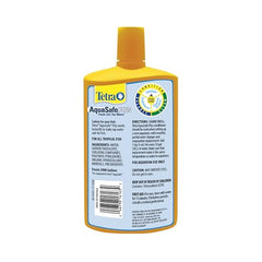 Tetra AquaSafe Plus tapa medición, facilita dosificación precisa