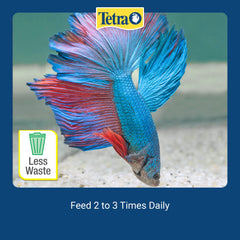Tetra BettaMin Dispensador Ajustable: dosifica la cantidad exacta en cada comida.