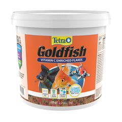 Copos Tetra para pez dorado: dieta nutritiva diaria