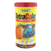 TetraColor Tropical Flakes envase del alimento para peces tropicales con colores vibrantes