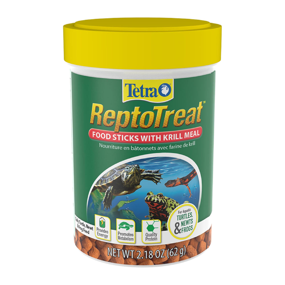 TetraFauna ReptoTreat Suprema palitos flotantes para tortugas, sabor natural y palatabilidad alta
