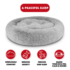The Dog's Balls Cama Donut Cubierta desmontable facilita lavado y frescura