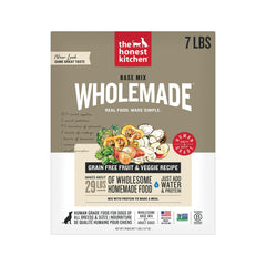 The Honest Kitchen base fruta y verdura deshidratada para perros, lista para mezclar con proteína.
