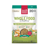 The Honest Kitchen Clusters para cachorros en bolsa de 20 libras, almacenamiento conveniente.