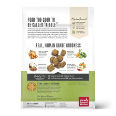 The Honest Kitchen Clusters proceso humano bajo temperatura preservando nutrientes