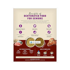 The Honest Kitchen Senior deshidratado, mantiene sabor y nutrición.