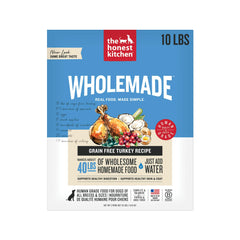 The Honest Kitchen WholeMade pavo: bolsa de 10 libras para nutrición completa de perros