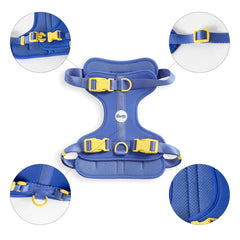 THE LICKER STORE Arlo arnés de nylon duradero y lavable para mascotas activas.