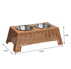 The LICKER STORE Serenity altura ergonómica facilita la hora de comer para mascotas