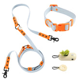 THE LICKER STORE WLK1005D-5SET: collar y correa ajustables para paseos cómodos y control seguro.