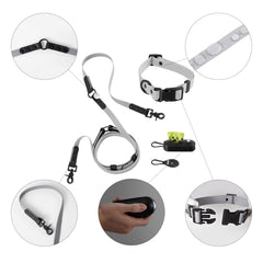 THE LICKER STORE WLK1005N-5SET Luna luz LED recargable para rutas nocturnas.
