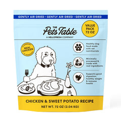The Pets Table receta salmon-pescado-blanco-calabaza en bolsa, sabor intenso para perros