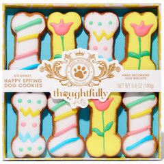 Conjunto Thoughtfully Pets de galletas para perros en caja regalo, ideal para Pascua