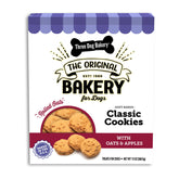 Three Dog Bakery galletas suaves de avena y manzana para perros, snack delicioso