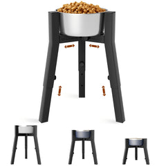 TIDANT soporte tazón perro alta ajuste para comidas cómodas y ergonómicas.