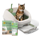 Tidycats Breeze, sistema de caja de arena abierta para fácil acceso y limpieza