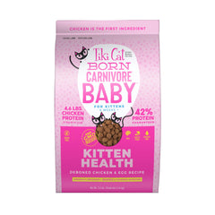 Tiki Cat Born Carnivore Baby, bolsa de 5-6 lb para alimentación diaria de gatitos.
