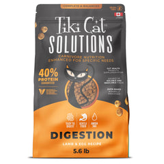 Tiki Cat Solutions Digestión cordero-huevo bocados, apoyo digestivo suave para gatos