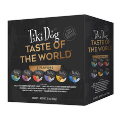 Tiki Dog Sabor del Mundo Carbonara en caldo: aroma intenso y proteína para perros.