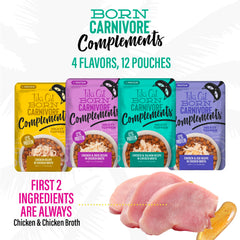 TIKI PETS Tiki Cat Born Carnivore Complements, alto contenido proteico en cada porción