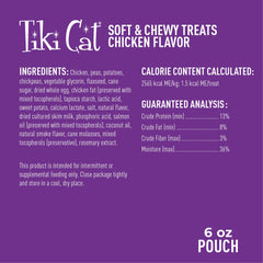 Troсitos de pollo en snack diario de TIKI PETS