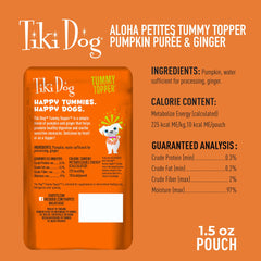 Tiki Pets Topper bisque sabroso para servir solo o como topping.