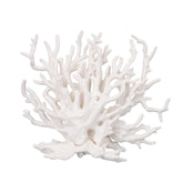 Tinoaly coral blanco para acuario, aspecto realista que crea refugio para peces.