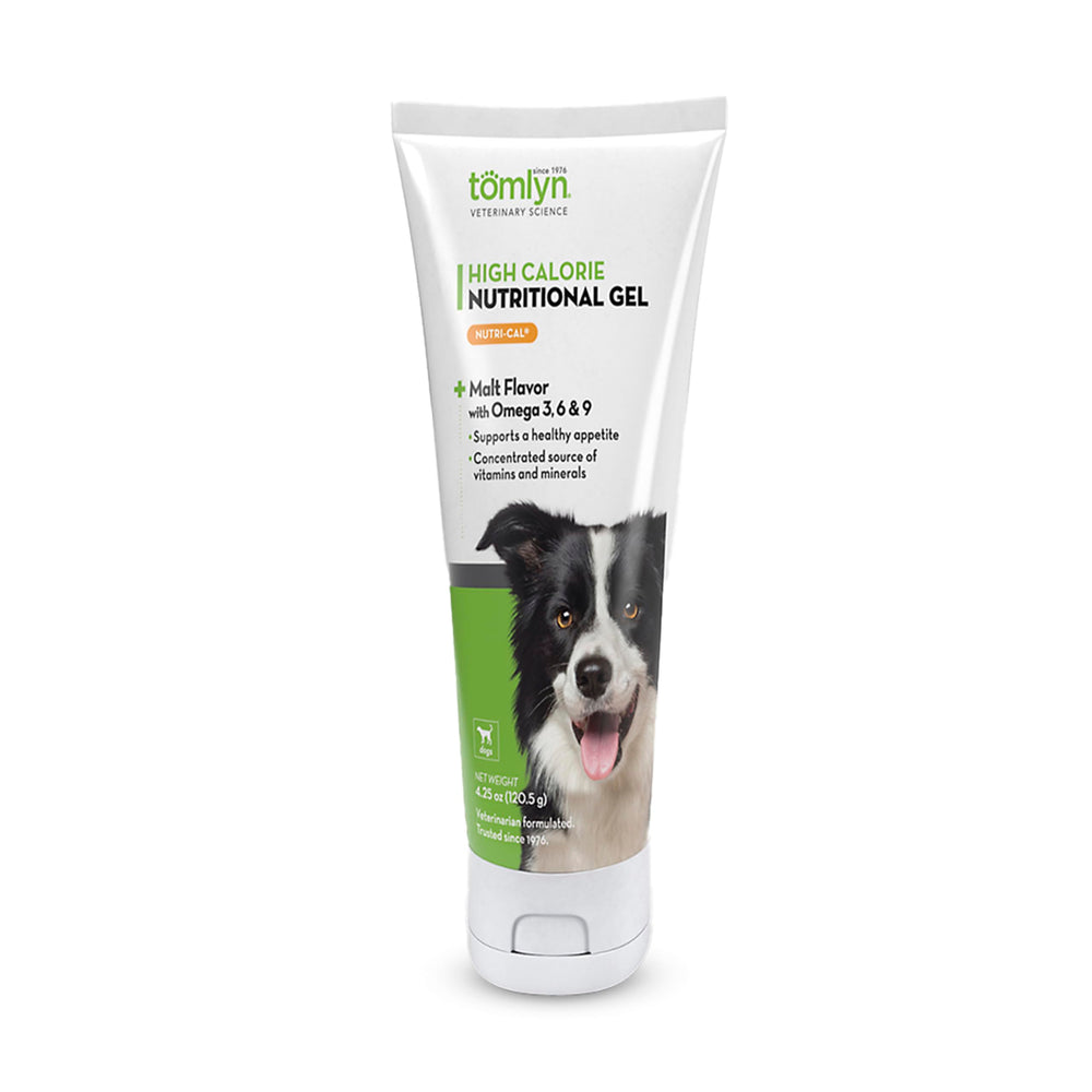 Tomlyn Nutri-Cal gel sabor malt, suplemento calórico para perros.