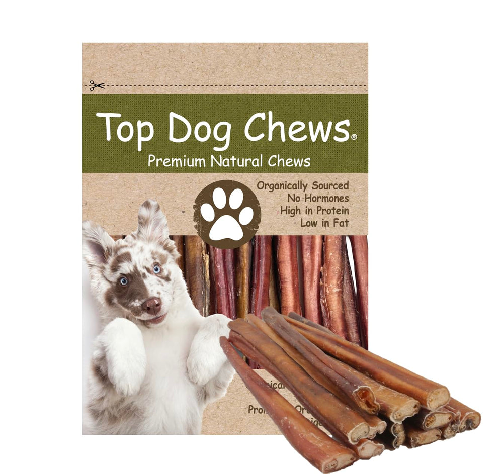 Top Dog Chews palito de 12 pulgadas natural para masticación prolongada