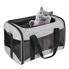 Top Tasta transportín para gato, aprobado para avión, ideal para viajar.