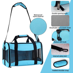 Top Tasta transportín, mallas de nylon para buena ventilación.
